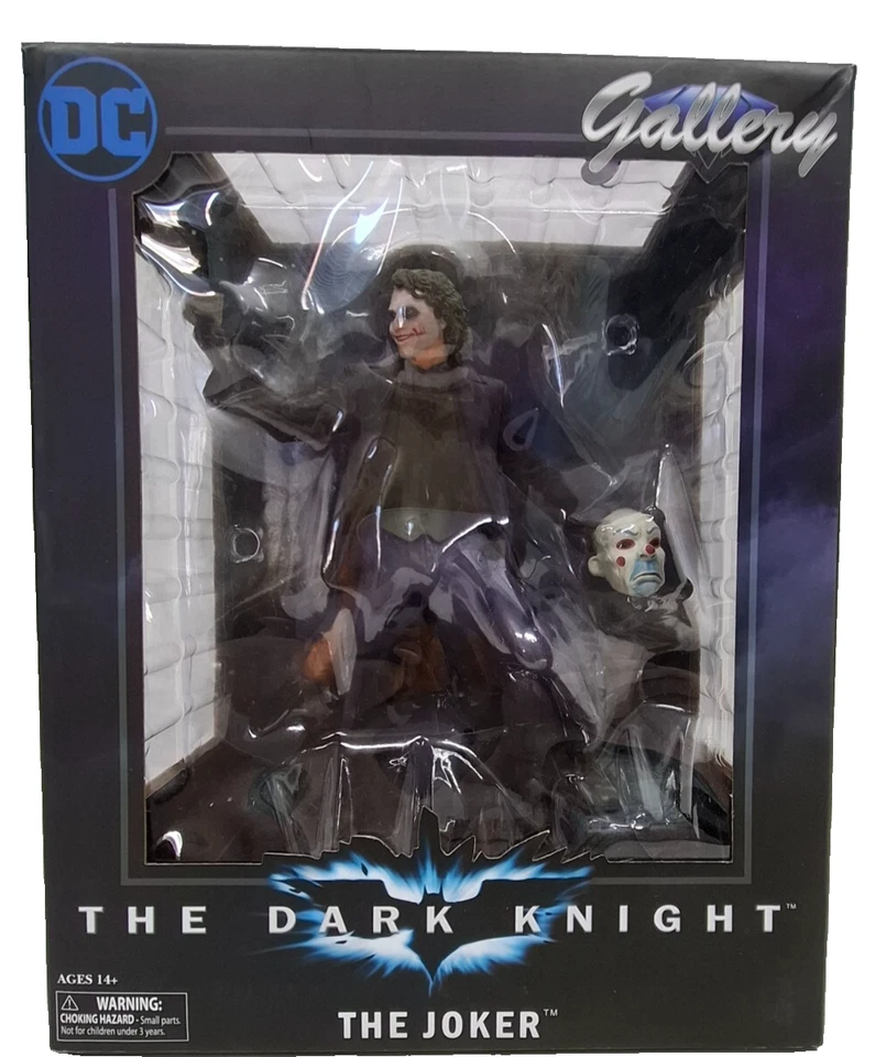 Batman The Dark Knight - Joker Figur - Heath Ledger - DC Gallery mit OVP - Bild 2 von 4