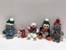 Coca Cola Brand Bean Bag Plush Collectible Polar Bear Penguin Seal 1999