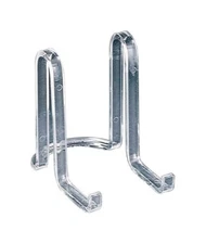 Tripar 23-1258 Clear Plastic Lightweight and Sturdy Plate Stand 8in H x 4in wide