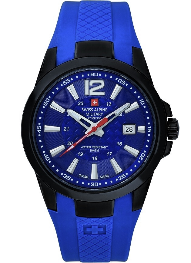 Швейцарский альпийский военный самолет SAM7058.1875 Orologio Uomo Al quarzo