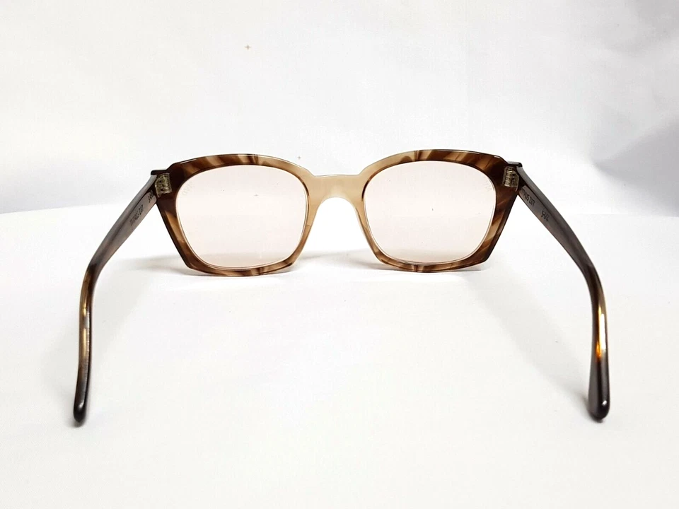 Vtg Rare Strong Frames Titmus Z87 Eyeglasses thick Square TOZ87 Eyewaer Nice - Image 3 of 4
