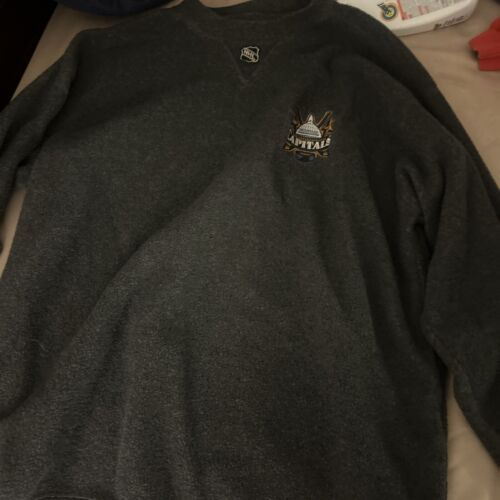 Vintage CCM Washington Capitals NHL Pullover Sweatshirt - Picture 1 of 5