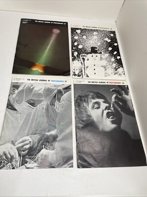 VTG 4 Issues BRITISH JOURNAL OF PHOTOGRAPHY #36-39 September 1974