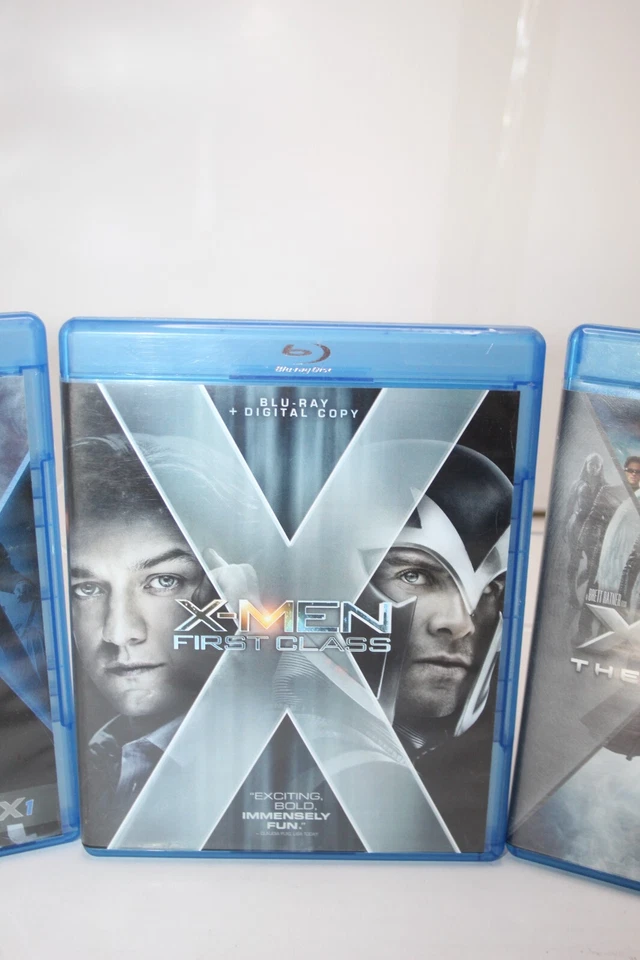 X-MEN 3 Movie Blu-Ray Lot - XMEN X1 / First Class / The Last Stand X3 - Image 3 of 4