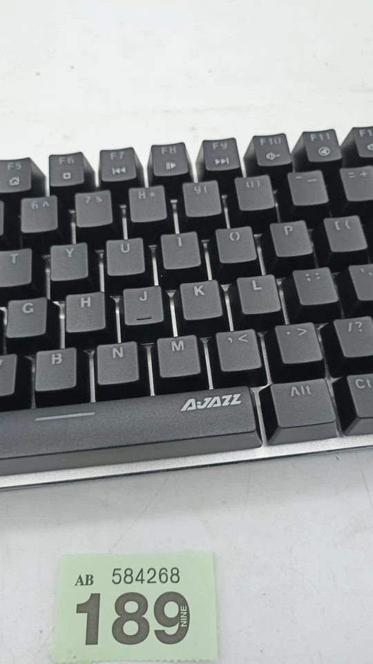 AJAZZ AK33 Mechanical Gaming Wired Keyboard 82 Keys 75% Qwerty Layout - Black - Image 3 of 4