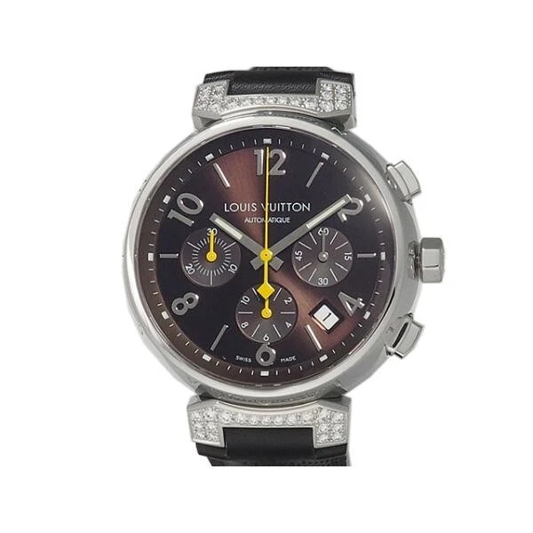 Louis Vuitton Mens Tambour Chronograph Watch