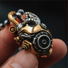 Steampunk Mechanical Heart Pendant, Kinetic Jewelry, Perfect Christmas Gift