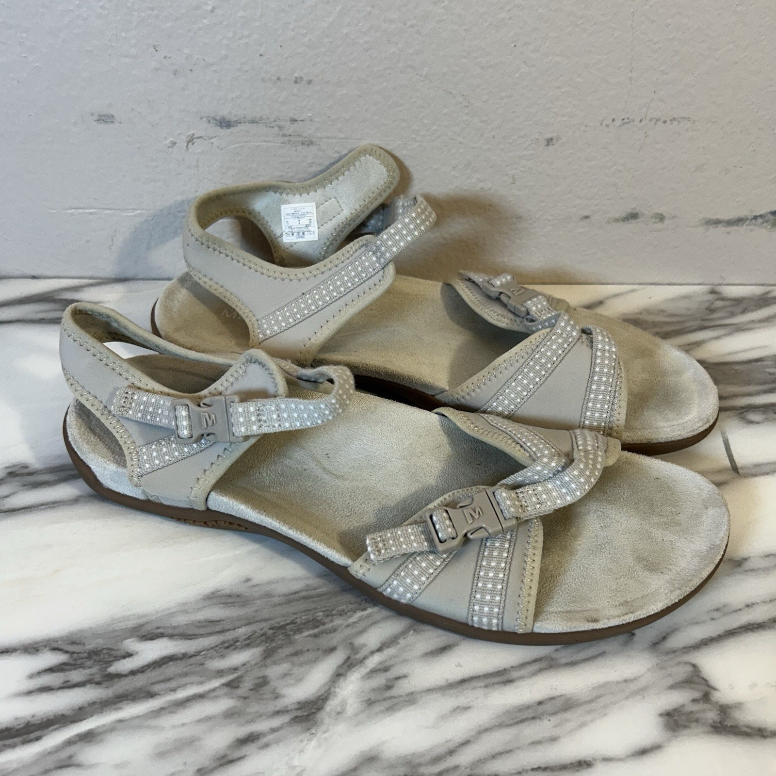 Merrell sandalo donna District Muri con cinturino posteriore taglia 11 escursionismo outdoor