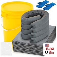 Pcs Universal Spill Kit Portable Complete 9-Gallon Spill Kit, 9 Gallon 41