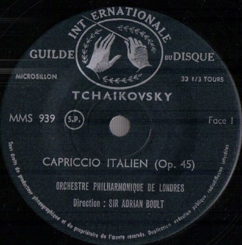 Capriccio Italien (Op. 45) | Pyotr Ilyich Tchaikovsky | Bon état - Picture 3 of 4