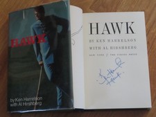 KEN HARRELSON signed HAWK 1969 Book COA BOSTON RED SOX 1967 Impossible Dream