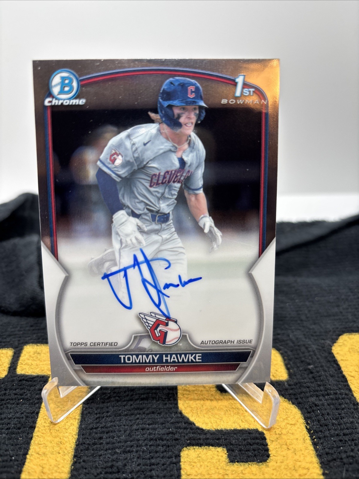 2023 Bowman Draft #CDA-THA Tommy Hawke Chrome Prospect Autographs