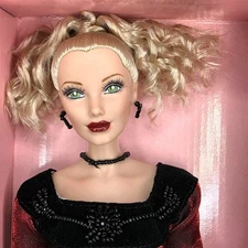 Butterfly Wings Doll By Paradise Galleries Stephany In Red Dress W/ Box and COA