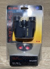 Bell  Howell Binoculars 8 X 22 Ruby Red Coated Lenses Mini BAK-4 Prisms BH122R4