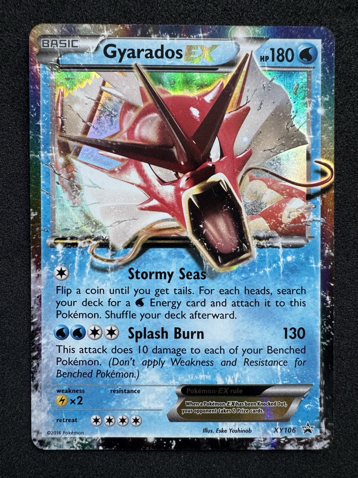 Gyarados EX XY106 Black Star Promos Holo Pokemon Card English