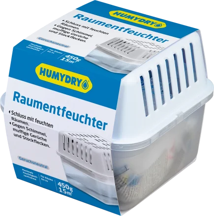 Lot De 9 Recharges HUMYDRY 450g - Granulés Déshumidificateur Efficaces Avec Ou Sans Parfum