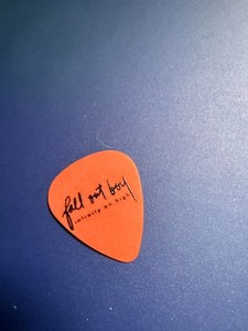 ((( FALL OUT BOY ))) guitar pick ((( VERY RARE ))) #1