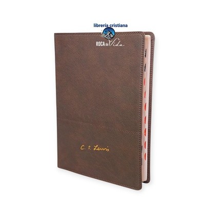 Biblia Reina-Valera 1977 Revisada Letra Grande Cafe Leathersoft Con Indice 