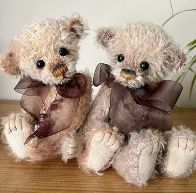 Charlie Bears MARBLES & TIDDLYWINK Isabelle Collection Minimos L/E 121 von 1000