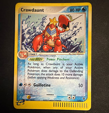 Crawdaunt 3/97 EX Dragon Holo Rare ENG Stage 1 80HP 2003 Pokémon TCG on eBay