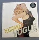 MADONNA VOGUE 12'' VINYL LP RECORD UK 1990 w/ PROMO POSTER & HYPE I'm Breathless