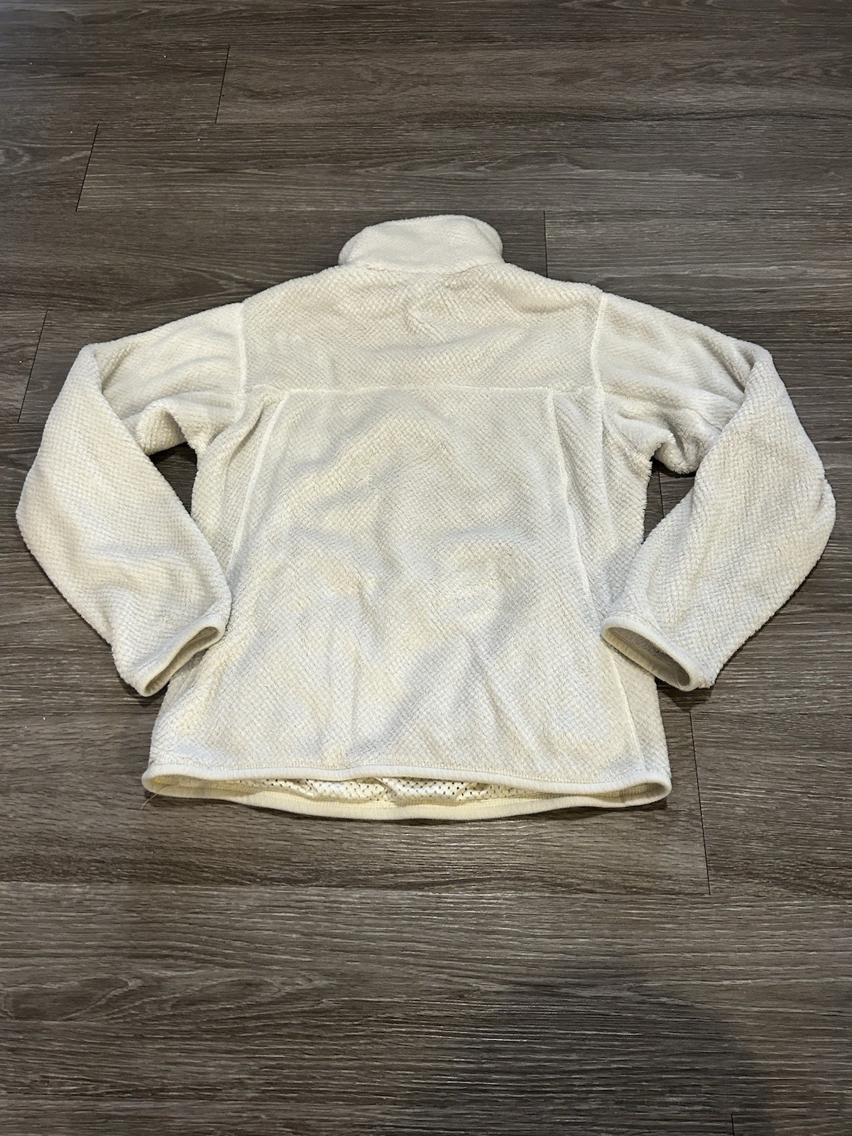 Patagonia Jacket Adult S White Snap T Fleece Fuzzy Sweater Outdoors Womens thumbnail 6