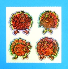 Prismatic Turkeys Carson Dellosa Sticker Mod Sheet 2"x2"
