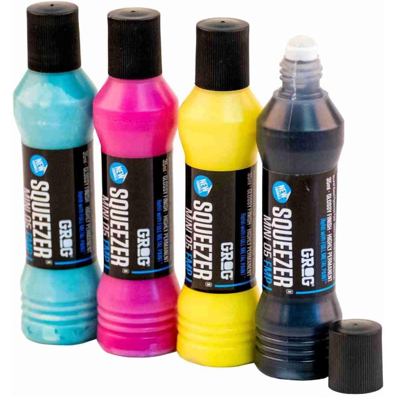 Marqueur Grog Squeezer Mini 05 Peinture FMP Haute Opacité pour Street-Art