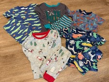 Boys Sz 4T Pajama Sets Carters Just One You / 5 Pair Lot