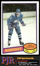 Real Cloutier 1980-81 O-Pee-Chee #178 Quebec Nordiques