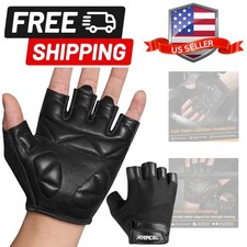 Leather Workout Gloves for Men and Women - Ultimate Comfort Durability