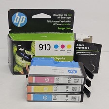 HP 910 3-pack Cyan/Magenta/Yellow Original Ink Cartridge Jan 2027