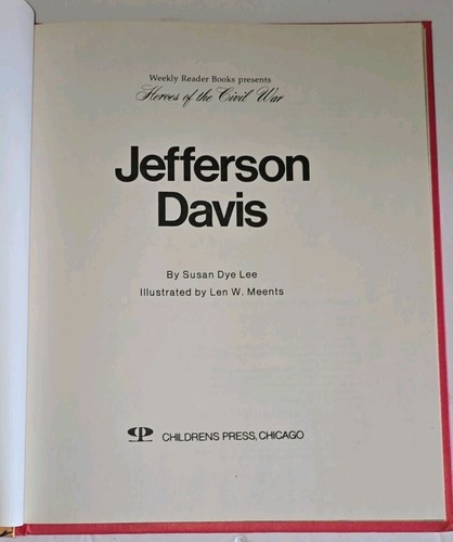 Lot of 2 Books Children's Press Heroes of the Civil War A. Lincoln J. Davis 1978 - Foto 11 di 12