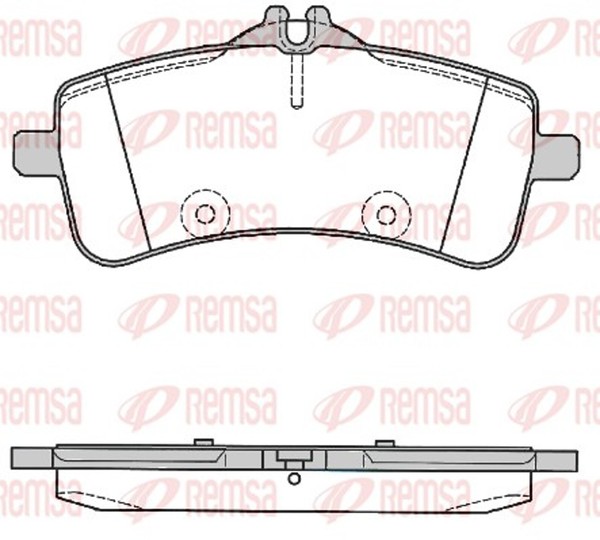Remsa Bremsbelagsatz Scheibenbremse 1794.00 FüR Klasse W222 V222 Mercedes X222-image