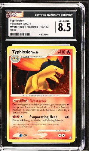 Typhlosion graded CGC 8.5 for sale on eBay
