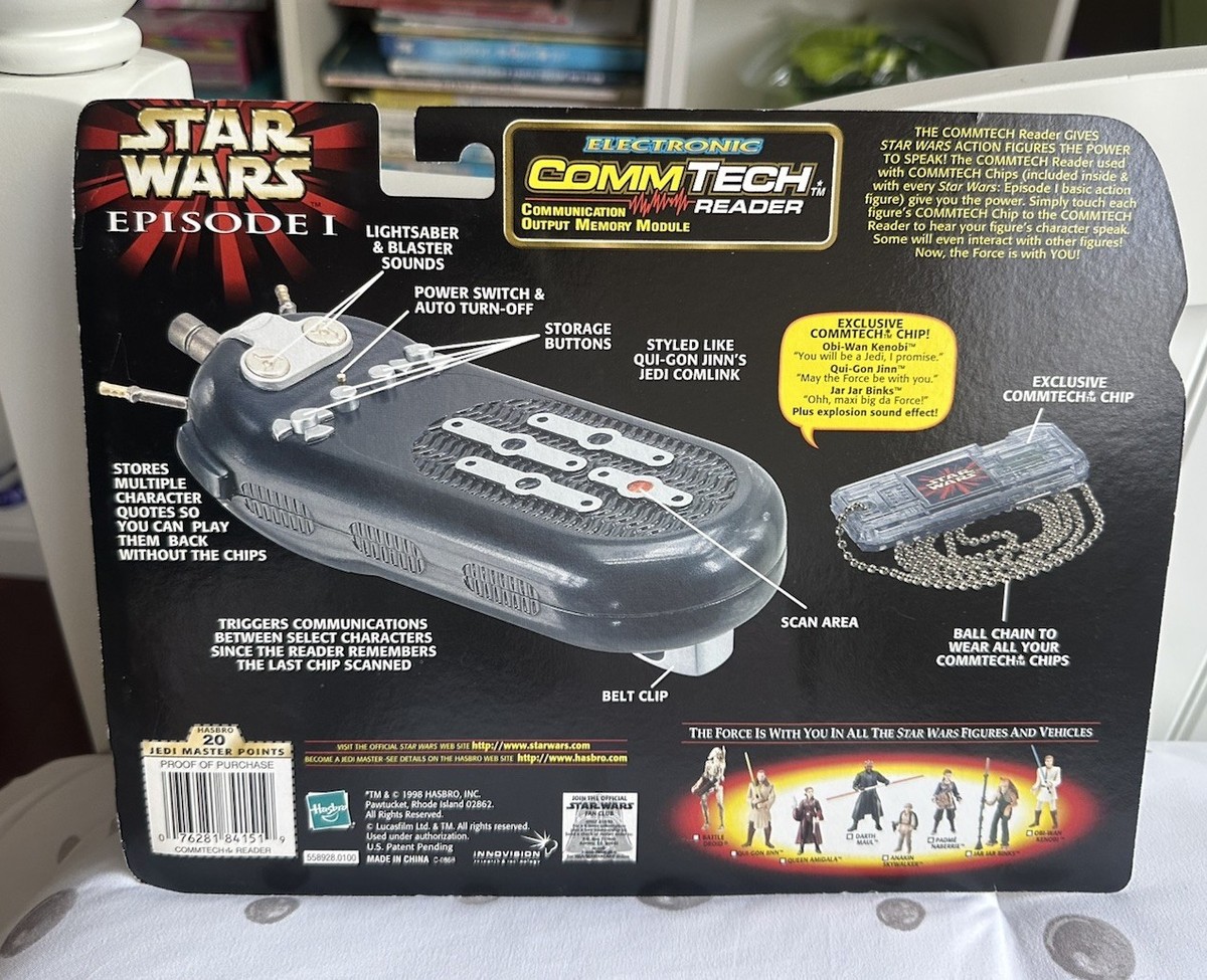 Star Wars CommTech Reader エピソード1 Hasbro Star Wars Commtech Reader Action Figure for sale