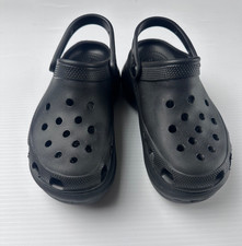 Crocs Women's Sz 6 Black Classic Bae Platform Clogs