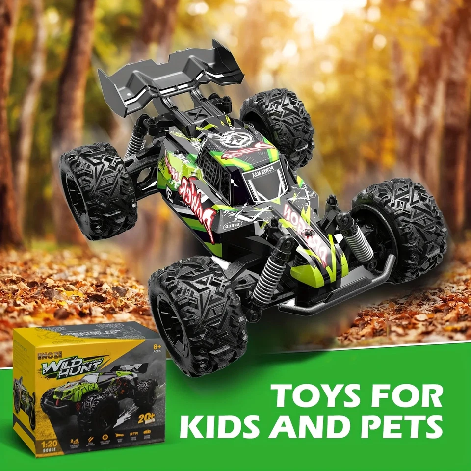 1:20 Off Road 2,4G Hohe Geschwindigkeit 20 KM/H Klettern Drift Monster Truck - Bild 2 von 4