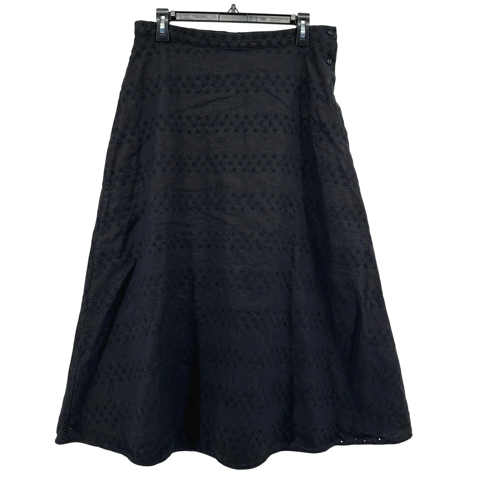 EVERLANE Womens Linen Skirt Minimalist Chic Dark Cottagecore Prairie Size 10
Opens in a new window o