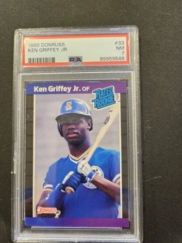 1989 Donruss Ken Griffey Jr. #33 PSA 7