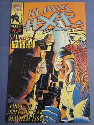 MARVEL COMICS - BLACK AXE - VOLUME 1 - # 1 - APR 1993 - MODERN AGE