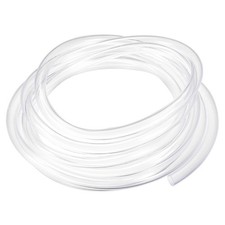 PVC Hose Tube 8mm 0.31" ID x 10mm 0.39" OD 3 Meter Clear Vinyl Tubing
