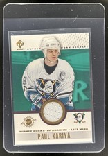 2001-02 Pacific Private Stock Paul Kariya Game Gear Patches #2