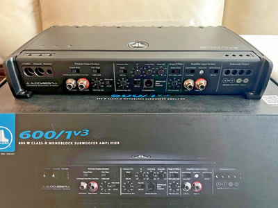 JL Audio 600/1v3 Car Amp for sale online | eBay