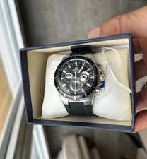 Casio Edifice Black Chronograph Men's Watch [EF-552-1A]