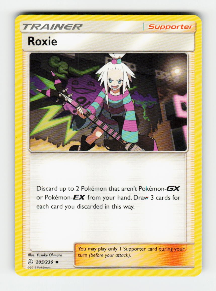 Roxie SM - Cosmic Eclipse 205/236 Pokemon Uncommon NM