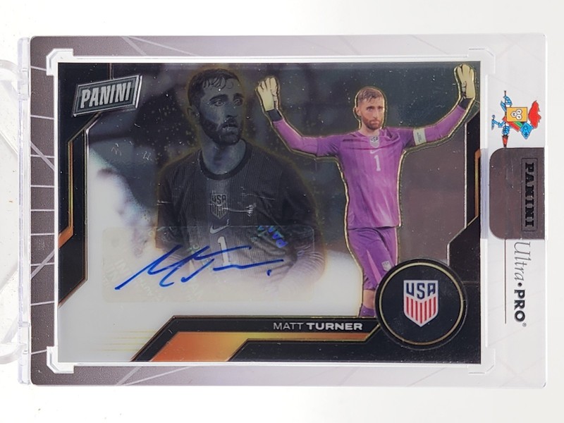 MATT TURNER 2026-27 PRIZM PLAYER OF THE DAY AUTO SOCCER /75 #MT USA Q5902