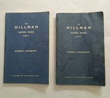The Hillman Super Minx Mark II Owner's Handbook