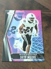 2022 Sage High Series Football Skyy Moore RC UWM/49'ers Card#111