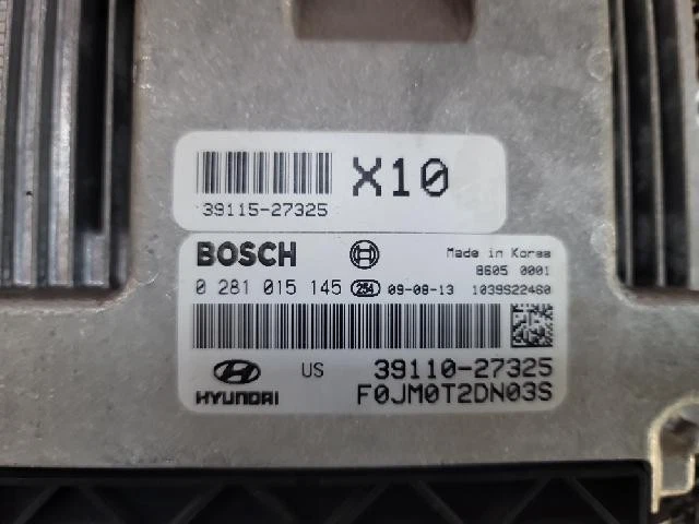 Hyundai Tucson Tuscon 2010 ECU módulo de unidad de control del motor 39110-27325 Foto 2 de 4